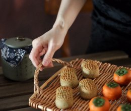 好事发生 | 好柿花生月饼的做法