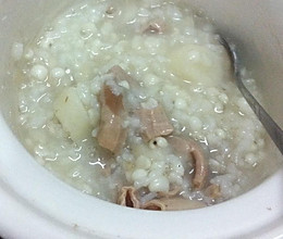 婴儿辅食--小肠山药薏米粥的做法