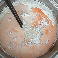 蔬菜甜包（胡萝卜汁和面）的做法图解3