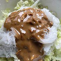 凉拌粉丝白菜（麻酱版）相当爽口的做法图解10