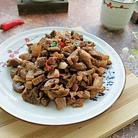 辣炒萝卜干肉片#春天肉菜这样吃#的做法图解8