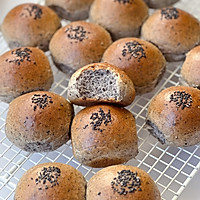 黑芝麻小餐包的做法图解5