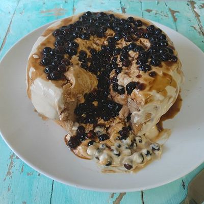 网红黑糖珍珠爆浆蛋糕～红茶戚风~