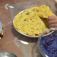 自制牛奶鸡蛋玉米芝麻干果饼的做法图解4