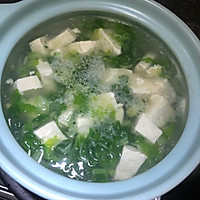 鲜虾小白菜豆腐汤的做法图解8