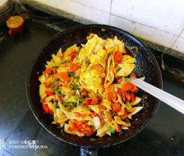#时令蔬菜最养人#肃州炒揪片的做法