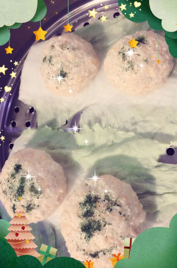 宝宝辅食蒸饭团的做法图解2