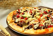黑椒牛肉披萨，美味与颜值双担当的做法