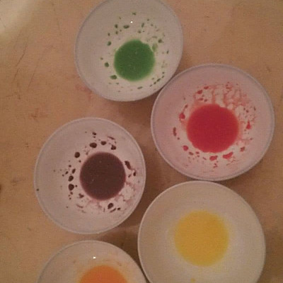 彩虹糖提取色素