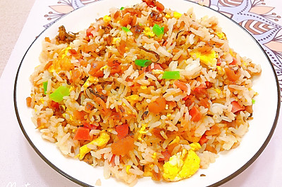 外婆菜炒米饭