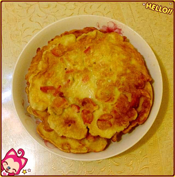 香蕉牛奶鸡蛋饼