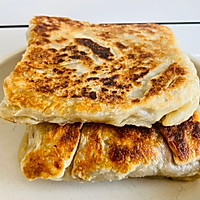 梅干菜馅饼（手抓饼版）的做法图解5