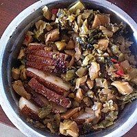酸菜扣肉的做法图解7