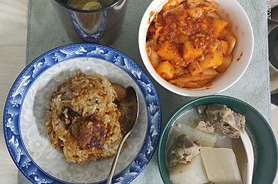 排骨糯米饭~简易版