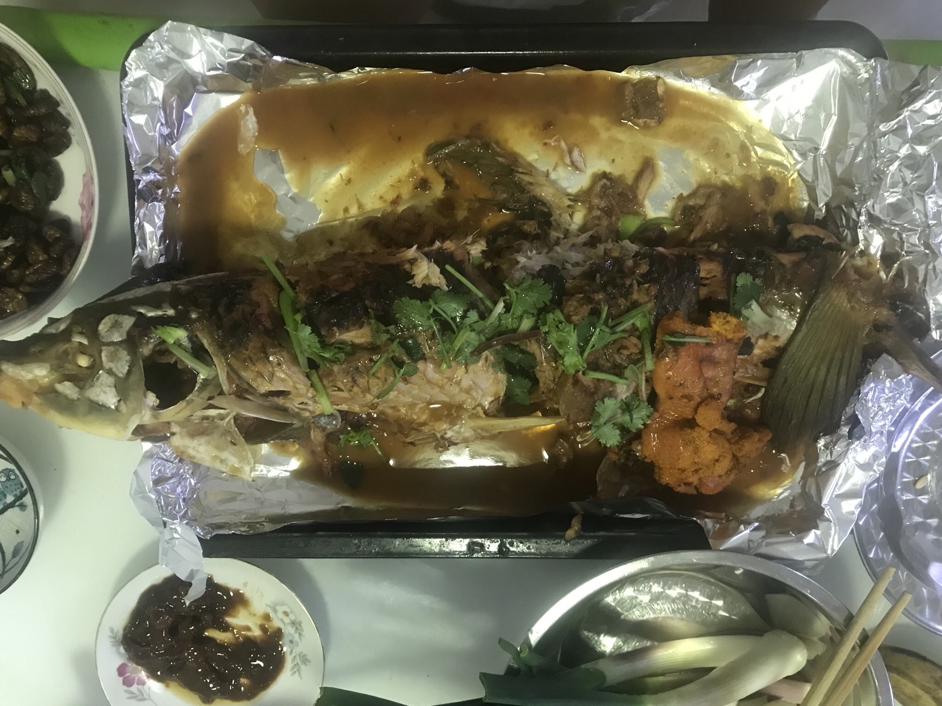 Taste of spring - braised carp