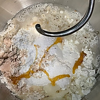 活力燕麦全麦芝麻吐司的做法图解2