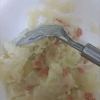 芝士火腿焗土豆泥的做法图解4