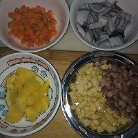 菠萝炒饭的做法图解4