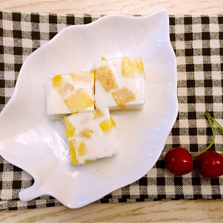 椰汁芒果糕的做法
