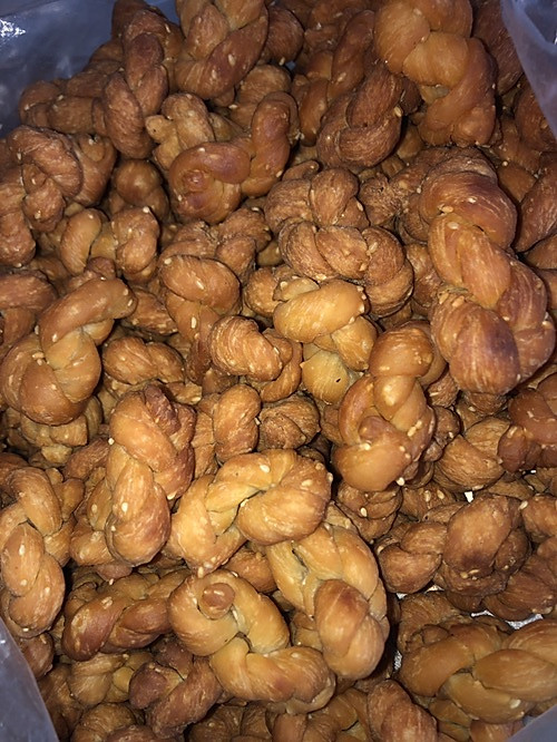 炸小麻花的做法