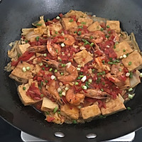 #好吃不上火#大虾白菜豆腐煲的做法图解15