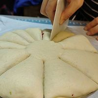 冬日雪花面包#2022双旦烘焙季-奇趣赛#的做法图解4