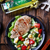 #全电厨王料理挑战赛热力开战！# 鸡胸肉蔬菜沙拉的做法图解10