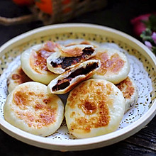 红糖芝麻发面饼