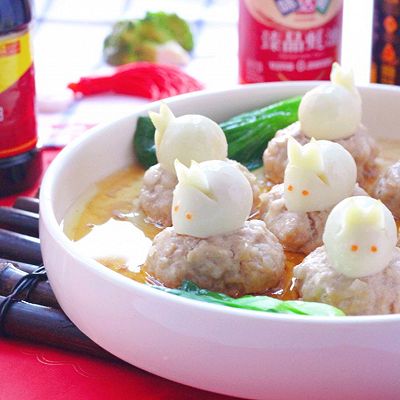 年菜玉兔迎春