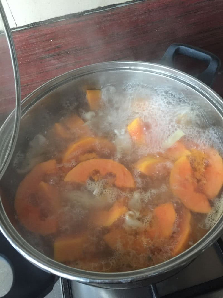 木瓜浸鸡的做法