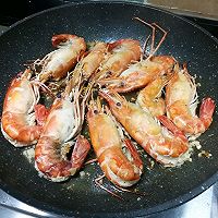 香煎蒜蓉虾的做法图解8