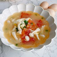 低脂低卡‼️番茄海鲜菇汤的做法图解15