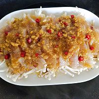 #以美食的名义说爱她#爆好吃的‼️蒜蓉金针菇蒸龙利鱼‼️的做法图解10
