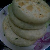 韭菜鸡蛋馅饼的做法图解13