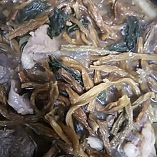 猪肉炖豆角干