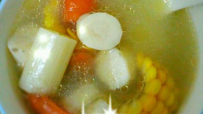玉米山药胡萝卜汤的做法