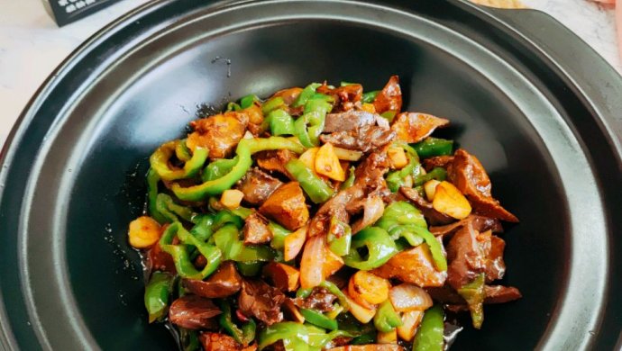 辣炒鸡杂
