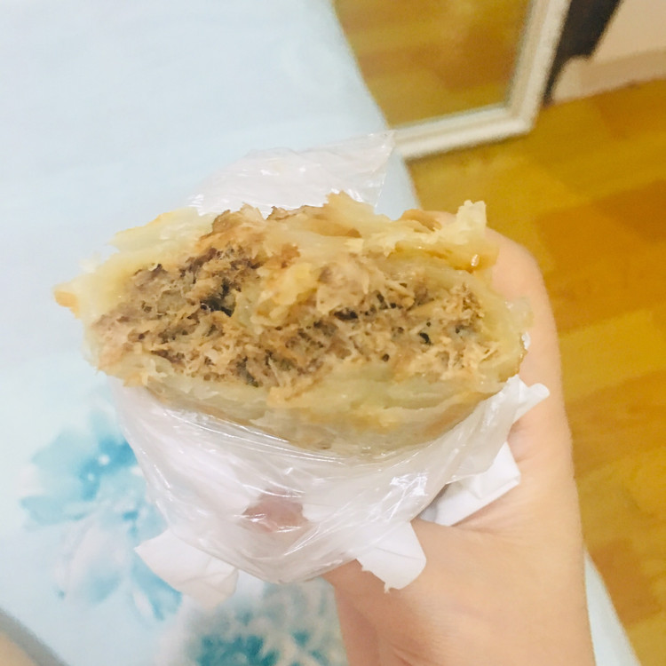 懒人手抓饼版肉夹馍的做法