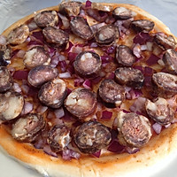 麻辣香肠披萨的做法图解4