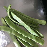 榄菜四季豆的做法图解1