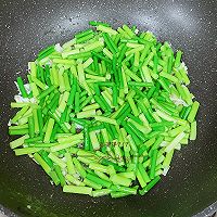 蒜苔炒香干的做法图解5