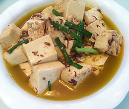 麻虾酱烧豆腐的做法
