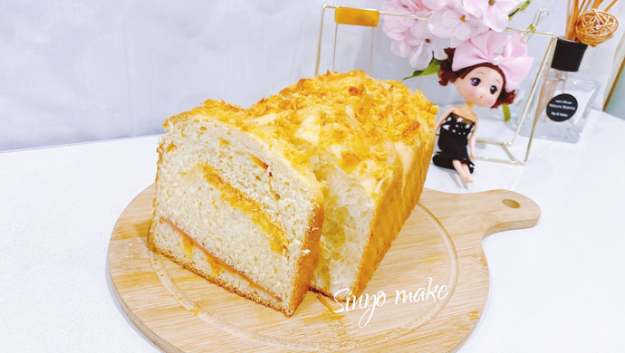 肉松火腿片咸吐司