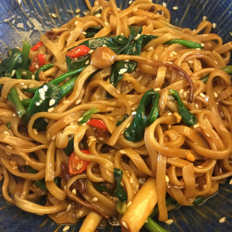 茶油拌面的做法