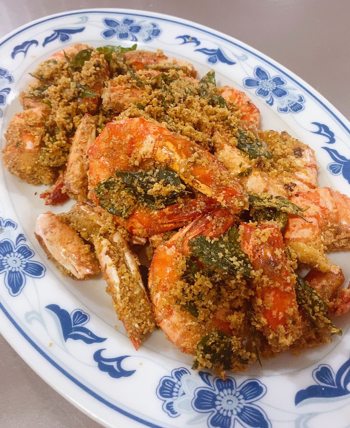 Prawns in butter