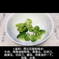 #美食视频挑战赛#猫叔教你一款“脆苹果牛肉沙拉”的做法图解1