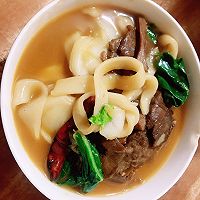 牛肉手擀面的做法图解3