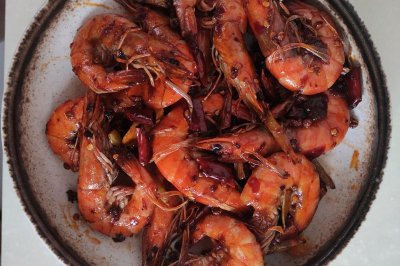牛小厨系列美食之四 香辣虾