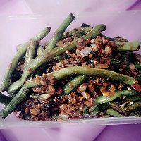 肉末（干煸）四季豆的做法图解9