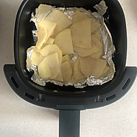 空气炸锅炸土豆片的做法图解4